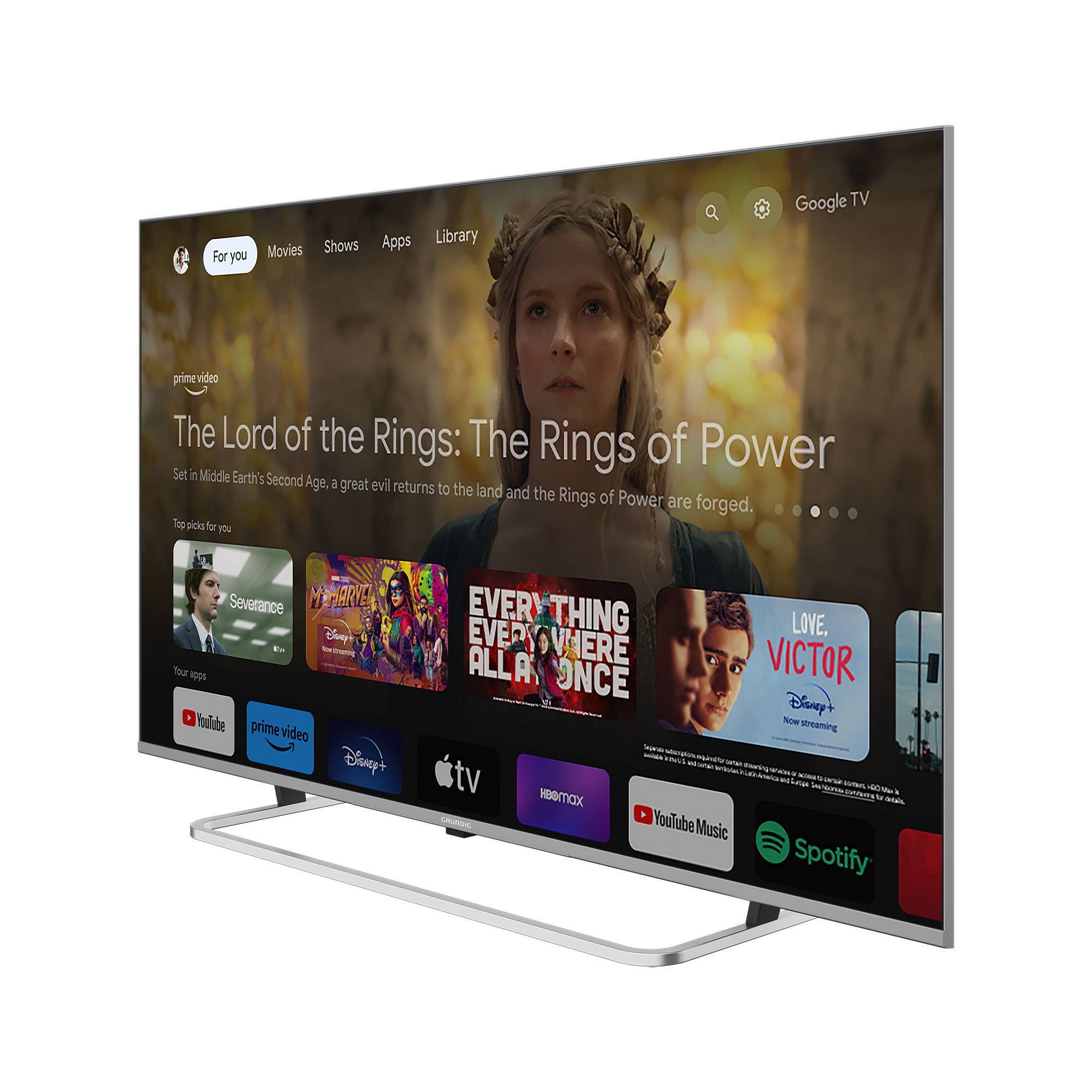 75 GHU 9000 Google TV